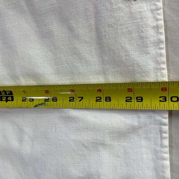 Lot of 2 Vintage Linens Appliqued Table Cloth 30"x30" Crocheted Lace Pce 17'x17" - Picture 12 of 12